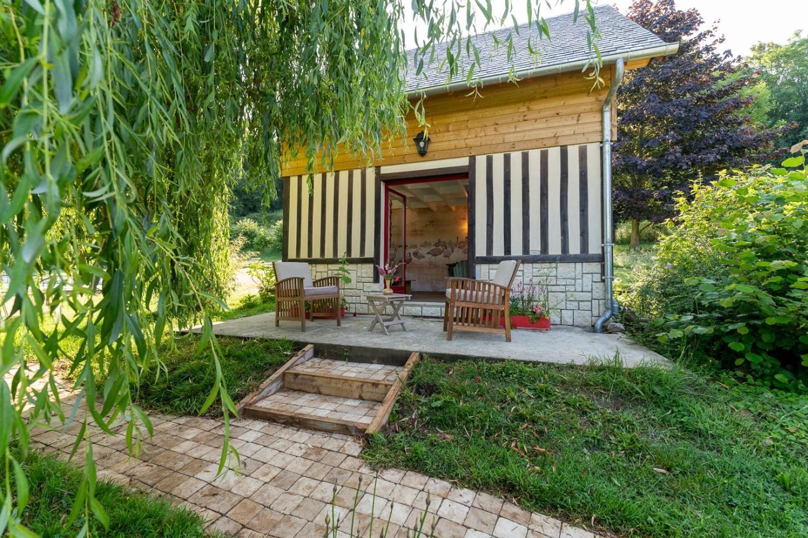 L'Herbe Haute Онфлер Екстер'єр фото